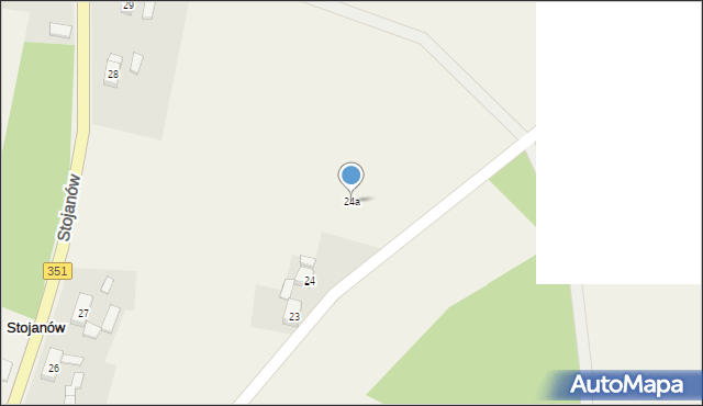 Stojanów, Stojanów, 24a, mapa Stojanów