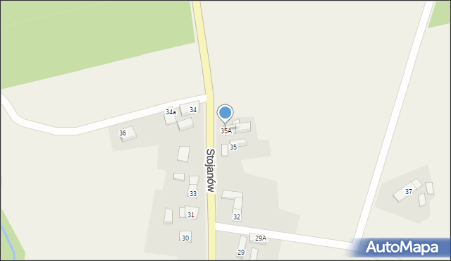 Stojanów, Stojanów, 35A, mapa Stojanów