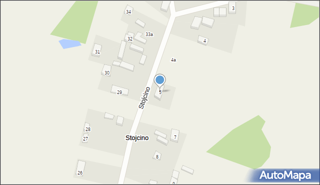 Stojcino, Stojcino, 5, mapa Stojcino