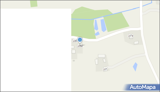 Stojeszyn Drugi, Stojeszyn Drugi, 106a, mapa Stojeszyn Drugi