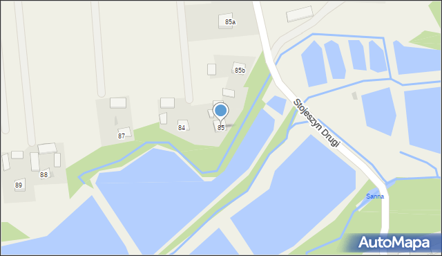 Stojeszyn Drugi, Stojeszyn Drugi, 85, mapa Stojeszyn Drugi