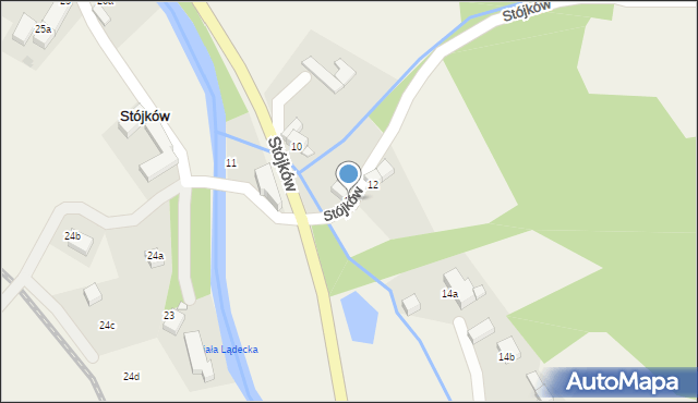 Stójków, Stójków, 13, mapa Stójków