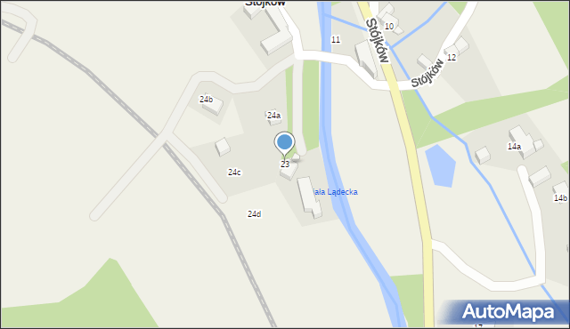 Stójków, Stójków, 23, mapa Stójków