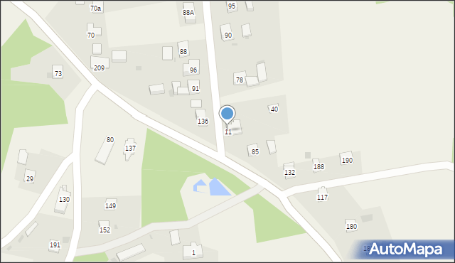 Stojowice, Stojowice, 11, mapa Stojowice