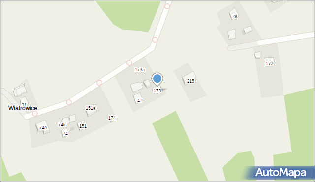 Stojowice, Stojowice, 173, mapa Stojowice