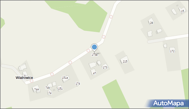 Stojowice, Stojowice, 173a, mapa Stojowice