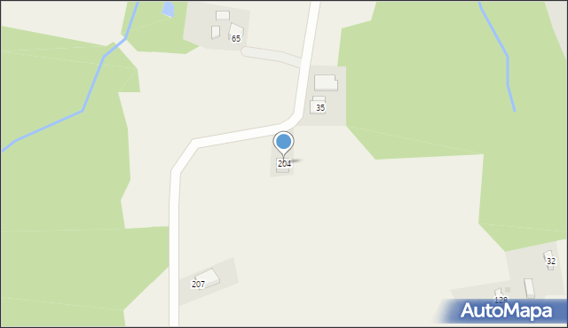 Stojowice, Stojowice, 204, mapa Stojowice