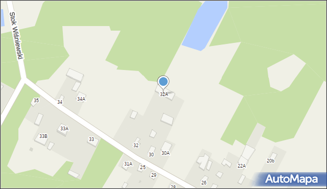 Stok Wiśniewski, Stok Wiśniewski, 32A, mapa Stok Wiśniewski