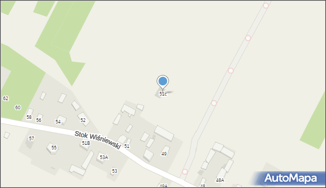 Stok Wiśniewski, Stok Wiśniewski, 51c, mapa Stok Wiśniewski