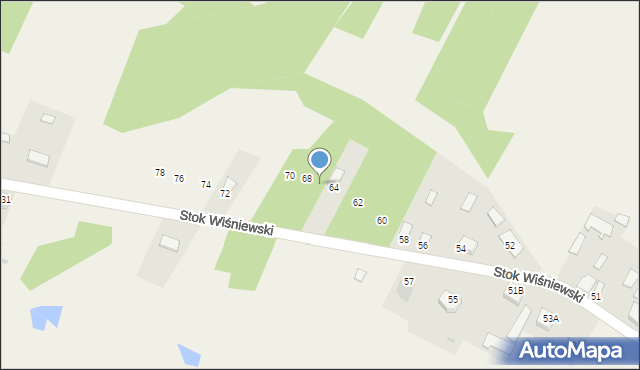 Stok Wiśniewski, Stok Wiśniewski, 66, mapa Stok Wiśniewski