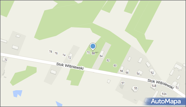 Stok Wiśniewski, Stok Wiśniewski, 68, mapa Stok Wiśniewski