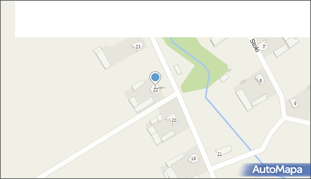 Stoki, Stoki, 22, mapa Stoki
