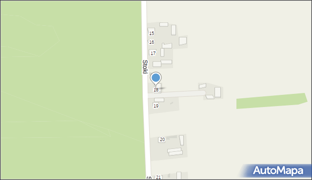 Stoki, Stoki, 18, mapa Stoki