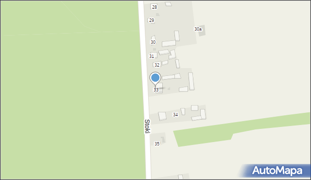 Stoki, Stoki, 33, mapa Stoki