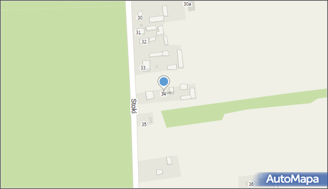 Stoki, Stoki, 34, mapa Stoki