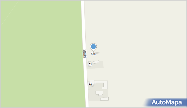 Stoki, Stoki, 53a, mapa Stoki