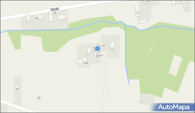 Stoki, Stoki, 21, mapa Stoki