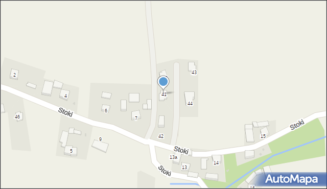 Stoki, Stoki, 41, mapa Stoki
