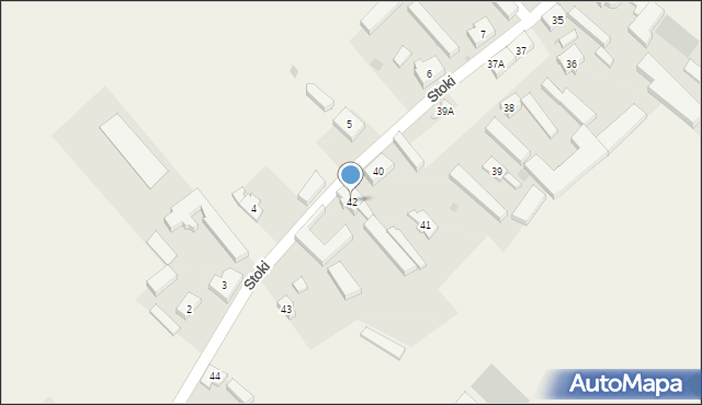 Stoki, Stoki, 42, mapa Stoki