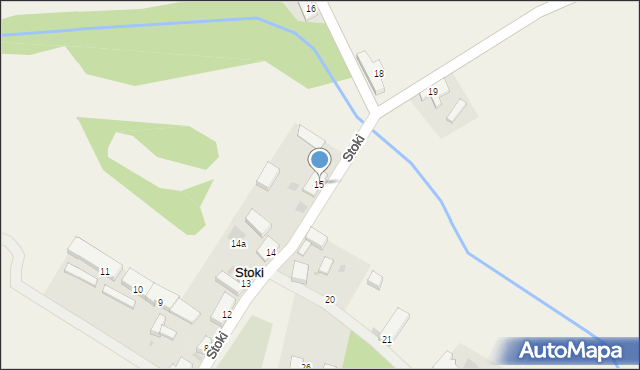 Stoki, Stoki, 15, mapa Stoki