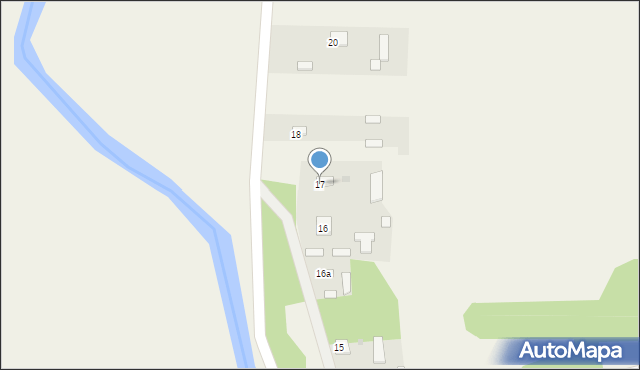 Stoki Duże, Stoki Duże, 17, mapa Stoki Duże