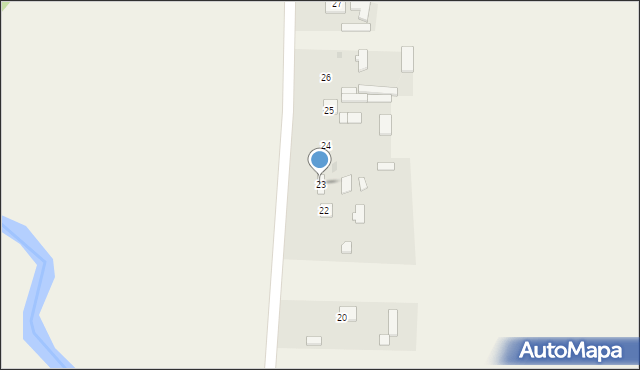 Stoki Duże, Stoki Duże, 23, mapa Stoki Duże