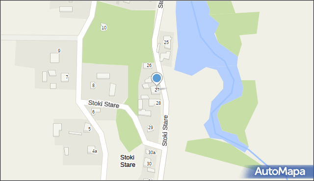Stoki Stare, Stoki Stare, 27, mapa Stoki Stare