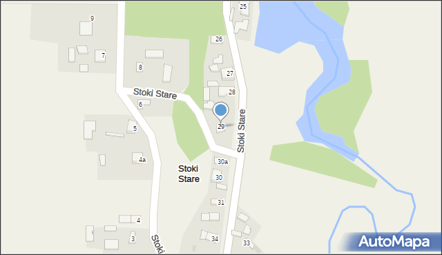 Stoki Stare, Stoki Stare, 29, mapa Stoki Stare