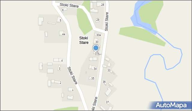 Stoki Stare, Stoki Stare, 32, mapa Stoki Stare