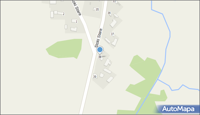 Stoki Stare, Stoki Stare, 38, mapa Stoki Stare