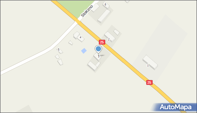 Stołczno, Stołczno, 3, mapa Stołczno