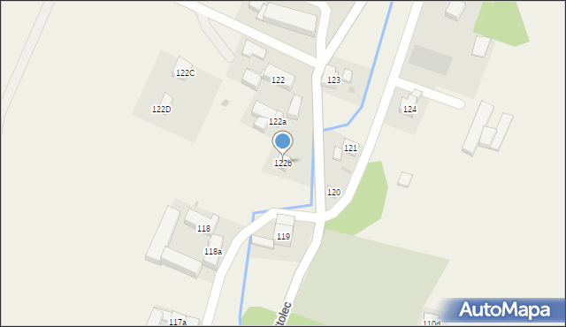 Stolec, Stolec, 122b, mapa Stolec