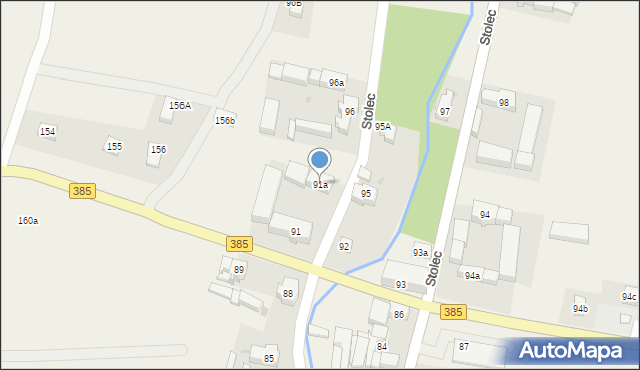 Stolec, Stolec, 91a, mapa Stolec