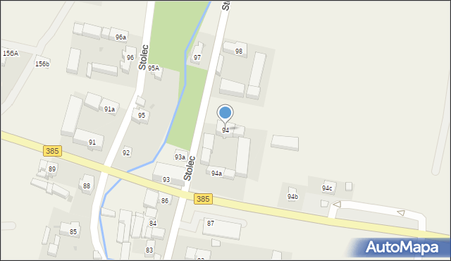 Stolec, Stolec, 94, mapa Stolec