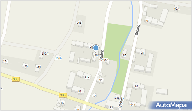 Stolec, Stolec, 96, mapa Stolec