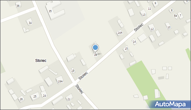 Stolec, Stolec, 18, mapa Stolec