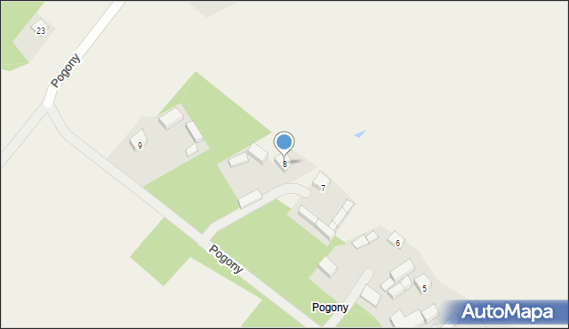Stolec, Stolec Poduchowny, 8, mapa Stolec
