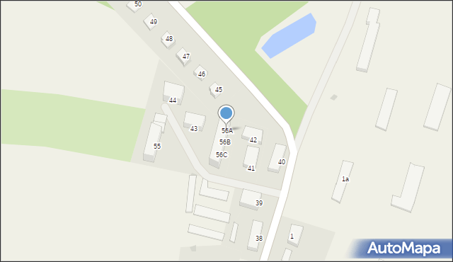 Stołeczna, Stołeczna, 56A, mapa Stołeczna