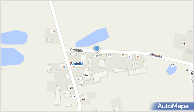 Stolniki, Stolniki, 34, mapa Stolniki
