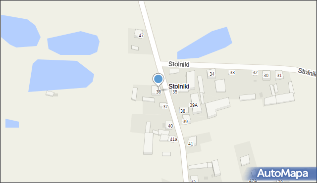 Stolniki, Stolniki, 36, mapa Stolniki