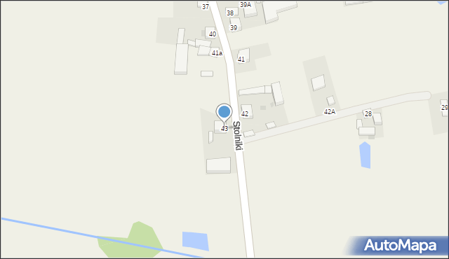 Stolniki, Stolniki, 43, mapa Stolniki