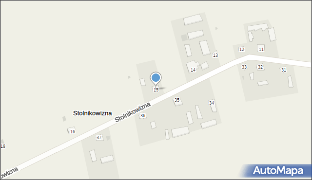 Stolnikowizna, Stolnikowizna, 15, mapa Stolnikowizna