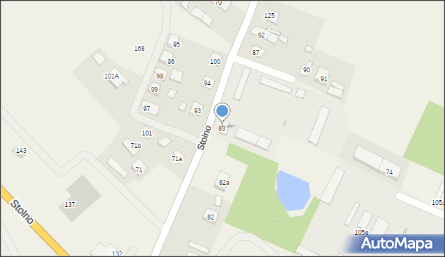Stolno, Stolno, 83, mapa Stolno