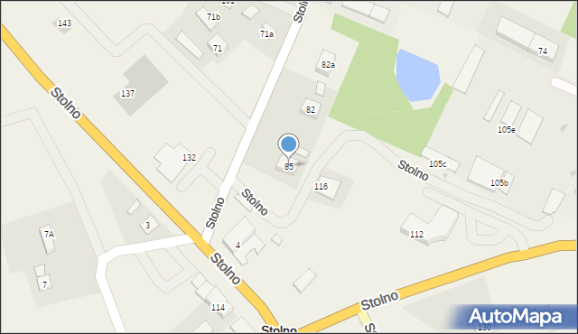 Stolno, Stolno, 85, mapa Stolno