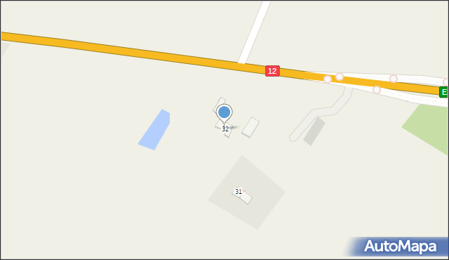 Stołpie, Stołpie, 32, mapa Stołpie