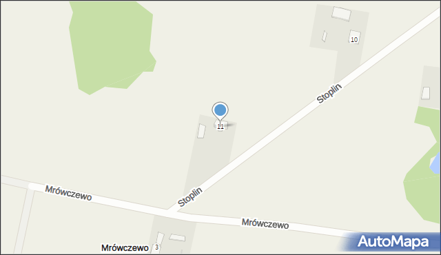 Stoplin, Stoplin, 11, mapa Stoplin
