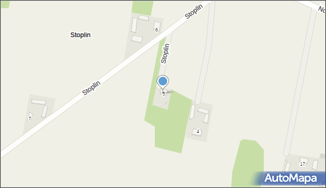 Stoplin, Stoplin, 5, mapa Stoplin