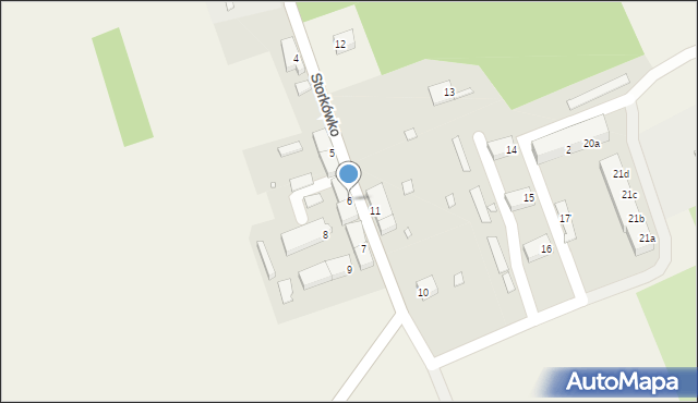 Storkówko, Storkówko, 6, mapa Storkówko