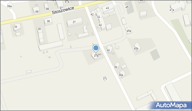 Stoszowice, Stoszowice, 37a, mapa Stoszowice