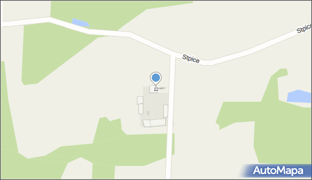 Stpice, Stpice, 12, mapa Stpice
